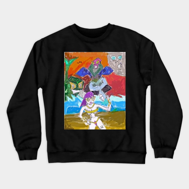 Flexibility is a must Crewneck Sweatshirt by Jano Ryusaru